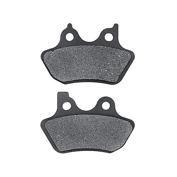 Rear Brake Pads Compatible with 2007 Harley FLSTF FLSTFi Softail Fat Boy - Non-Metallic Organic NAO Brake Pads Set