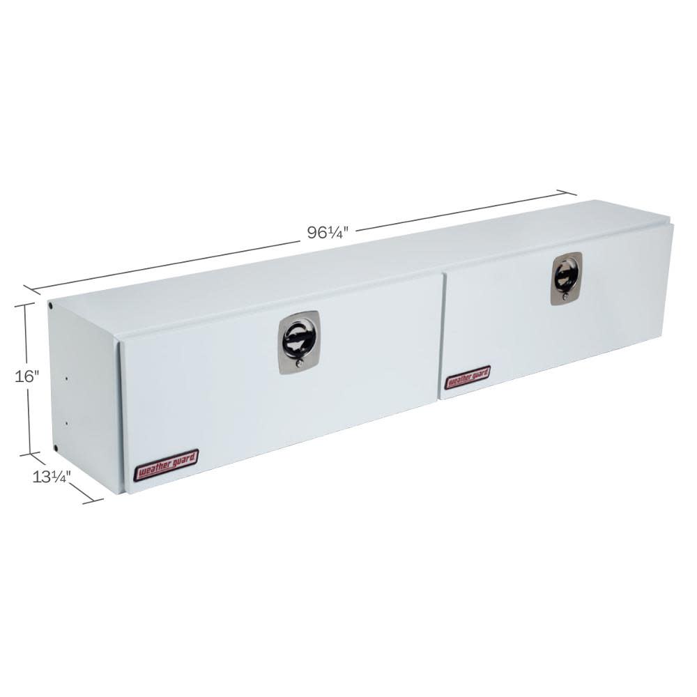 Hi-Side Box， Steel， 11.8 Cu. Ft. ;