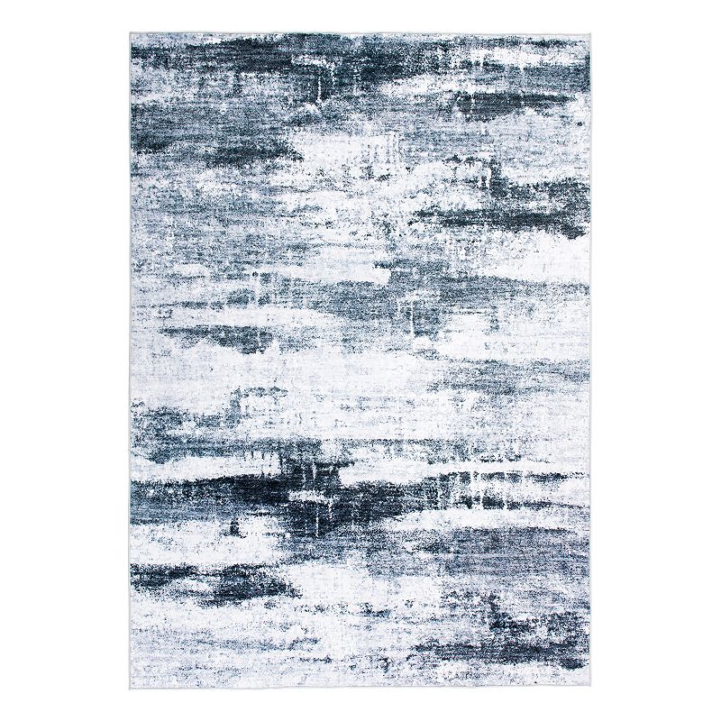 World Rug Gallery Austin Abstract Machine Washable Rug