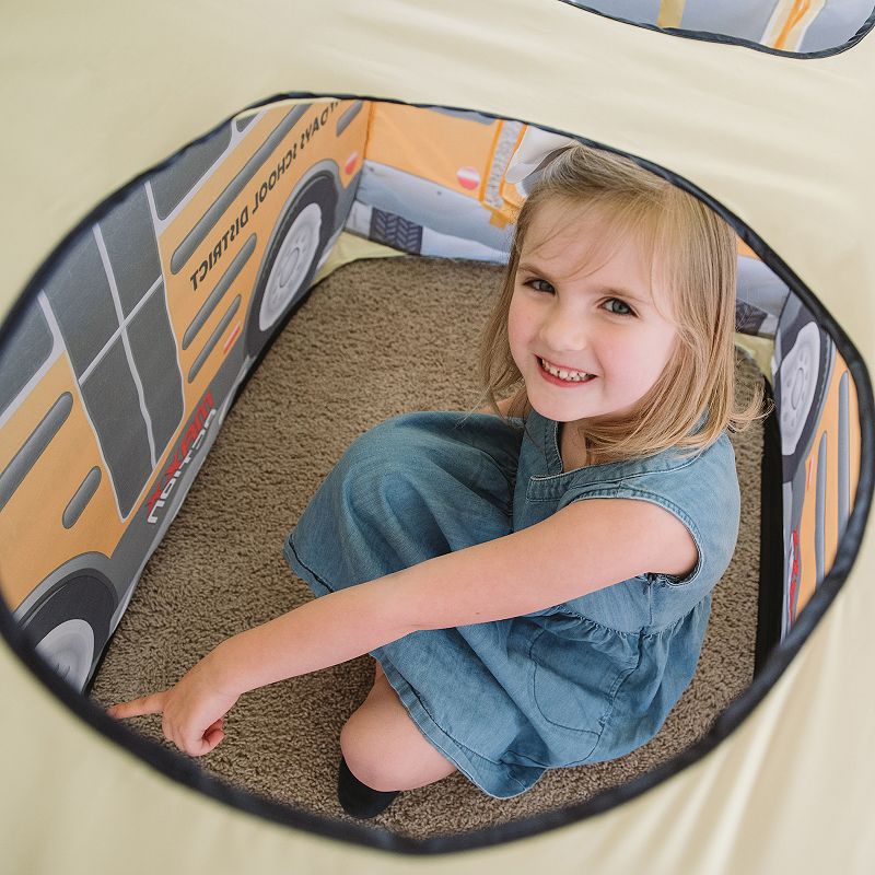 Sunny Days Entertainment Pop-Up Play Tent School Bus