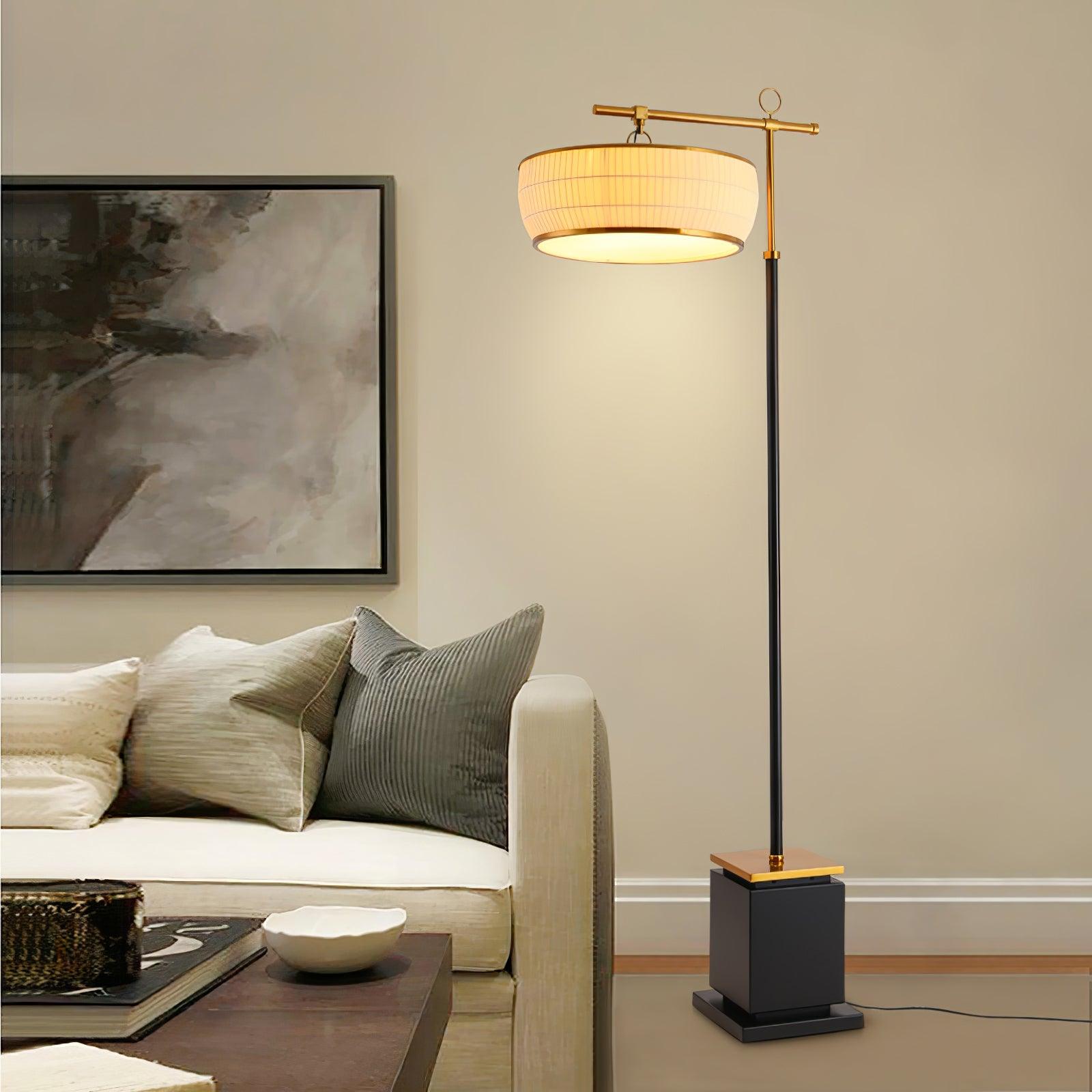 Hejun Fabric Floor Lamp