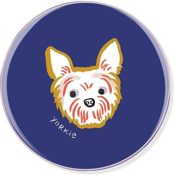 Pet Shop by Fringe Studio BFF Yorkie Ceramic Coaster