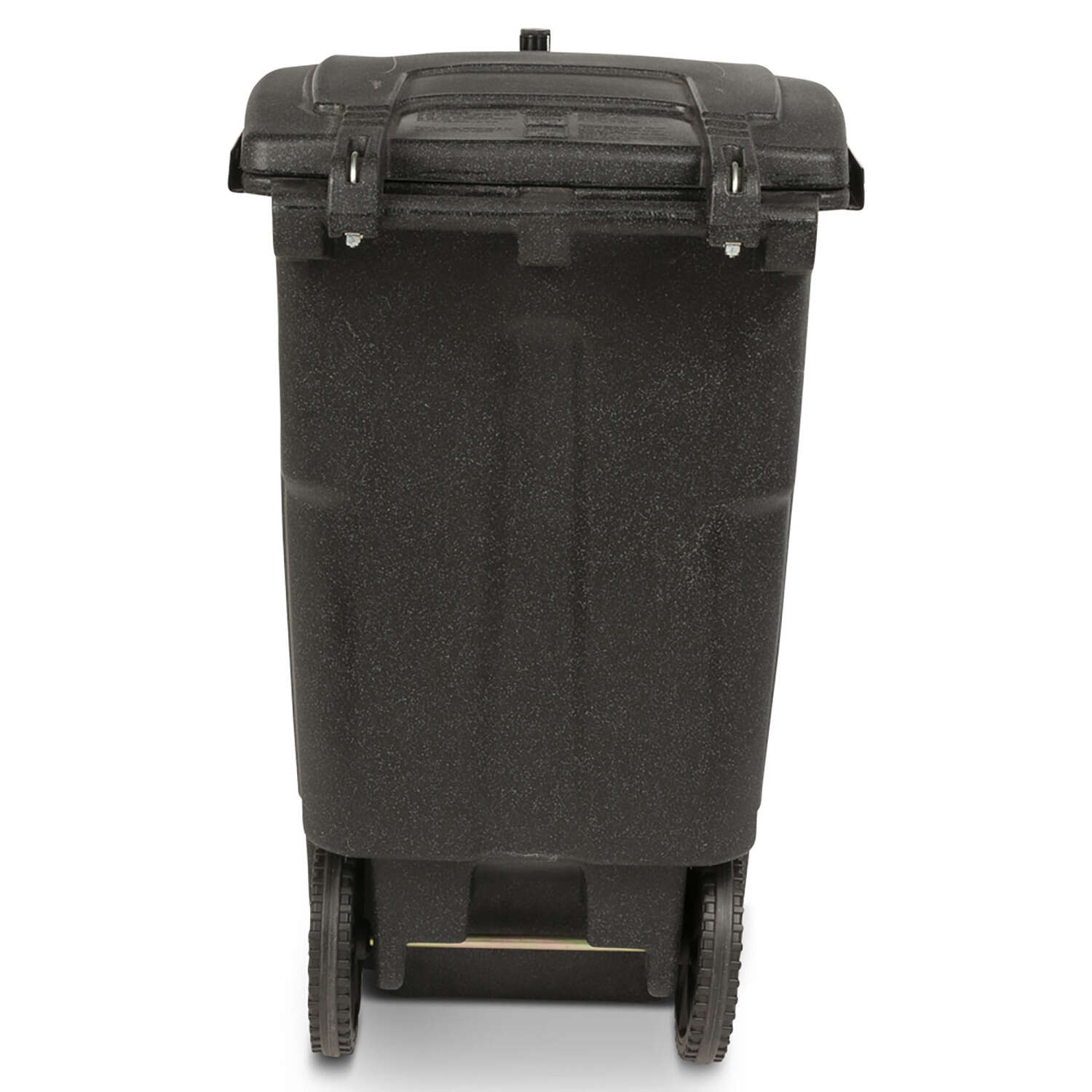 Toter Bear Tough 64 Gallon Outdoor Garbage Can with Wheels and Locking Lid