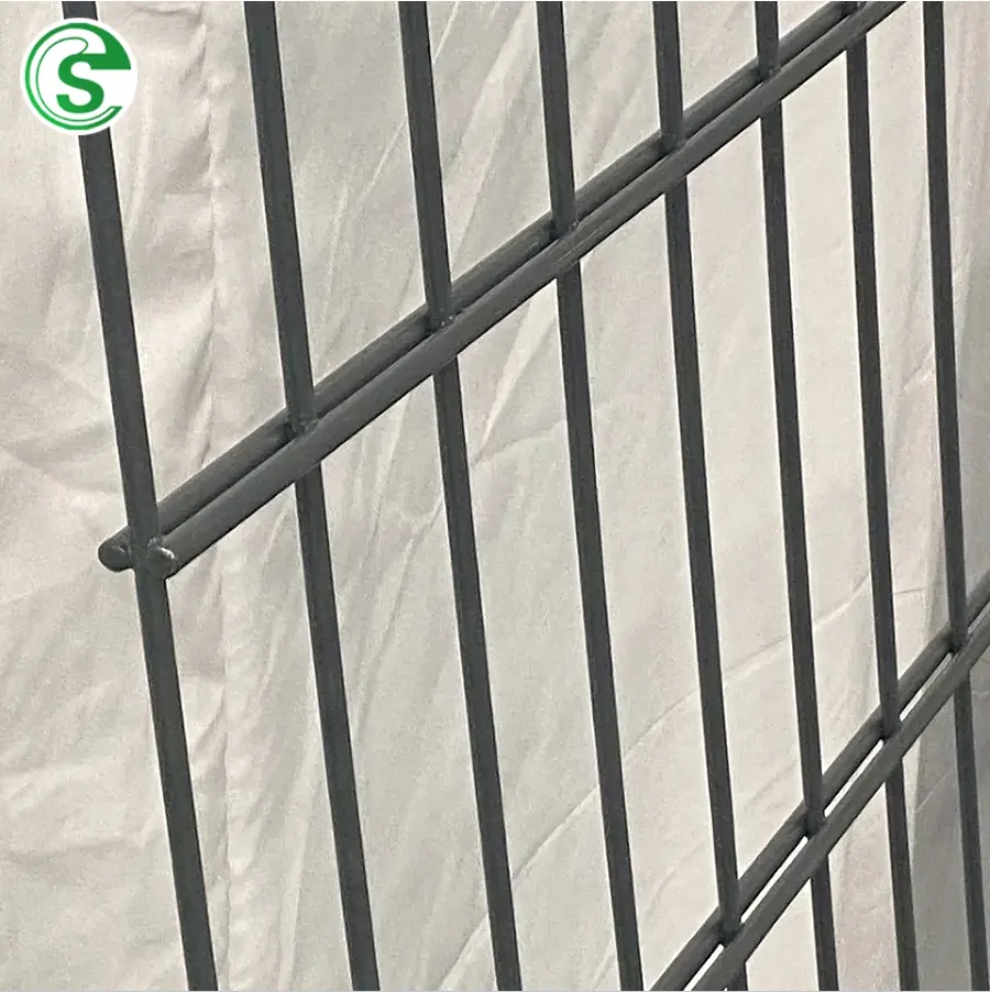 China Factory 868 Galvanized Wire Mesh Fence Durable Wire High Security Fence Protective Twin Wire Mesh Fence Zoom Supplies