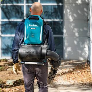 Makita 160 MPH 670 CFM Lithium-Ion 40V max ConnectX Brushless Backpack Leaf Blower (Tool Only) CBU02Z