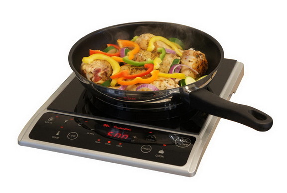 SPT SR 964TS 1300W Induction Cooktop (Silver)