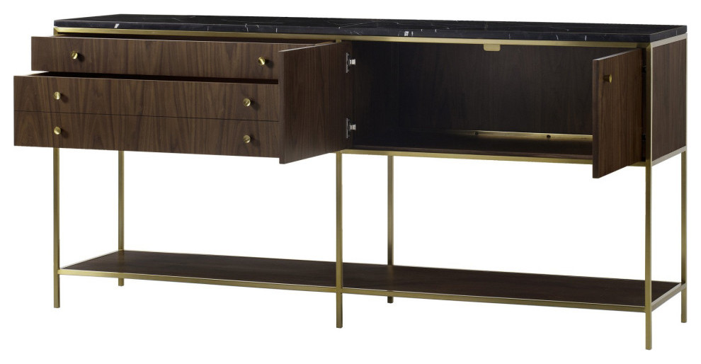 Eldrin Console Table Large   Contemporary   Console Tables   by Virgil Stanis Design  Houzz