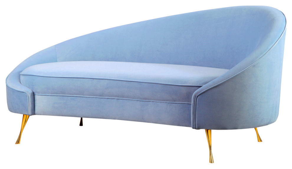 Abigail Chaise   Midcentury   Indoor Chaise Lounge Chairs   by PARMA HOME  Houzz