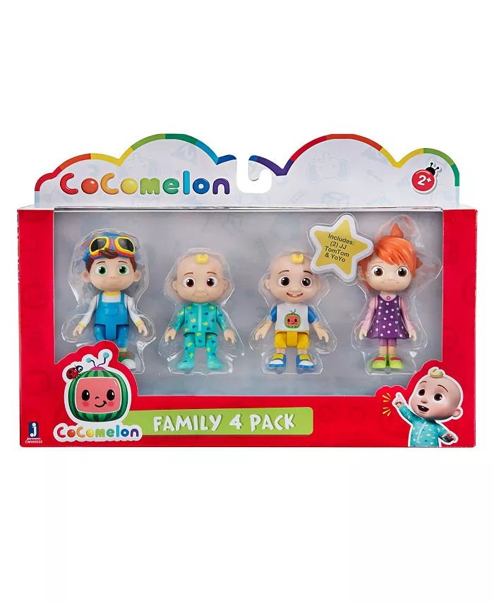 CoComelon Figure Family Pack Set  4 Pieces