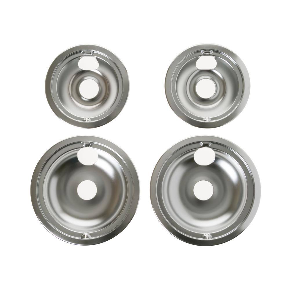 GE Range Drip BowlPan for GE Hotpoint 4 -Pack GE68C