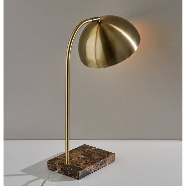 Paxton Desk Lamp Antique Brass Adesso