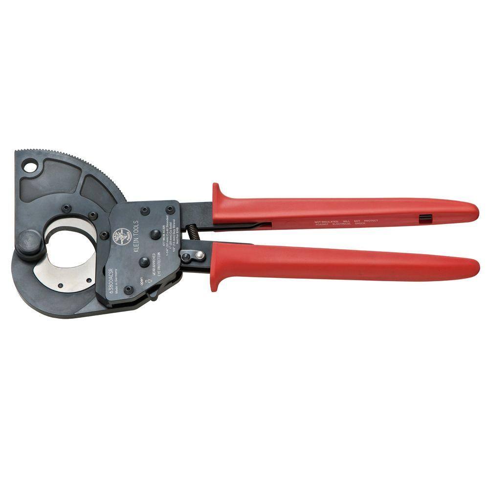 Klein Tools 13-34 in. ACSR Ratcheting Cable Cutter 63800ACSR