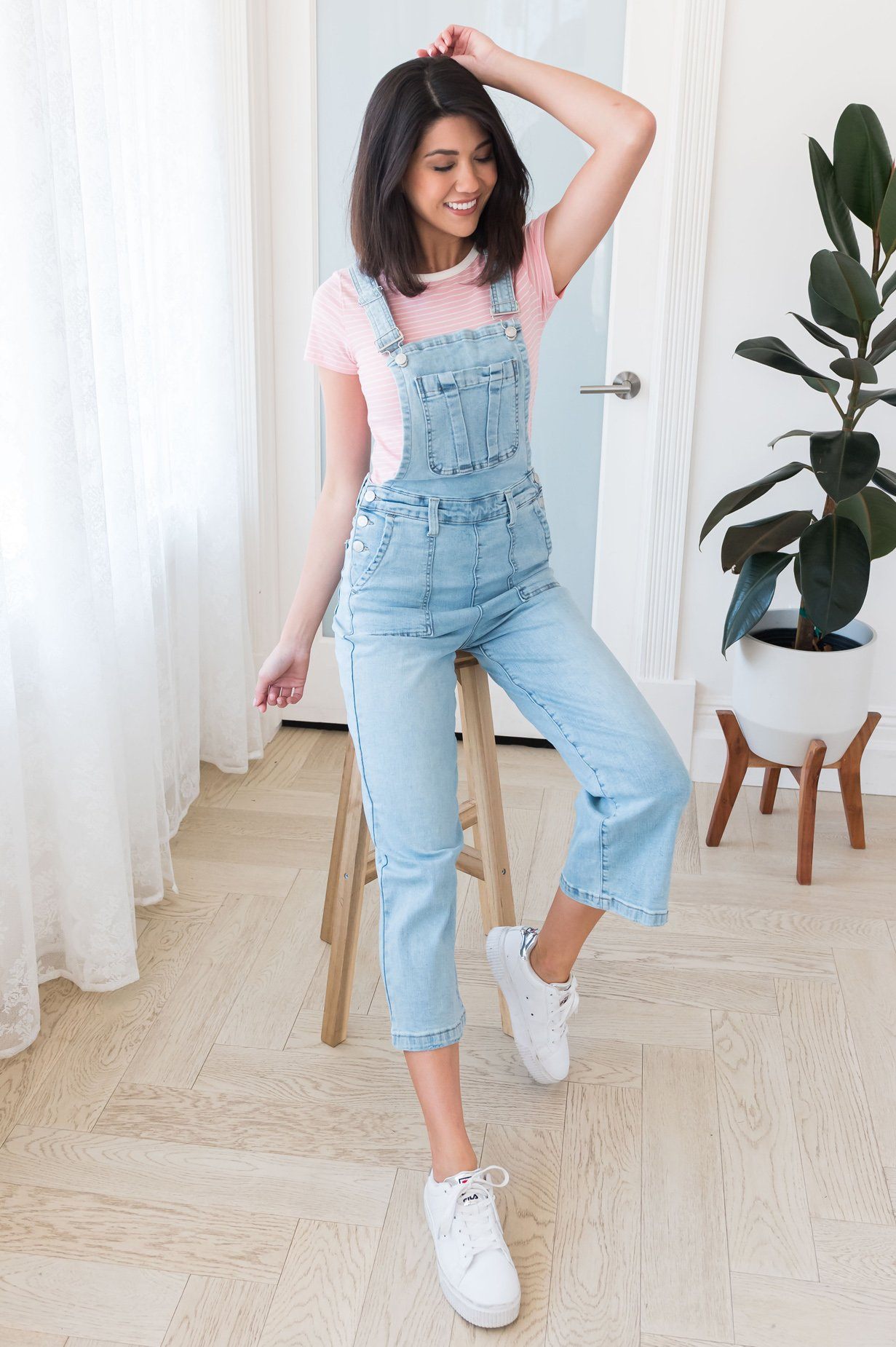 The Vega Modest Denim Overalls