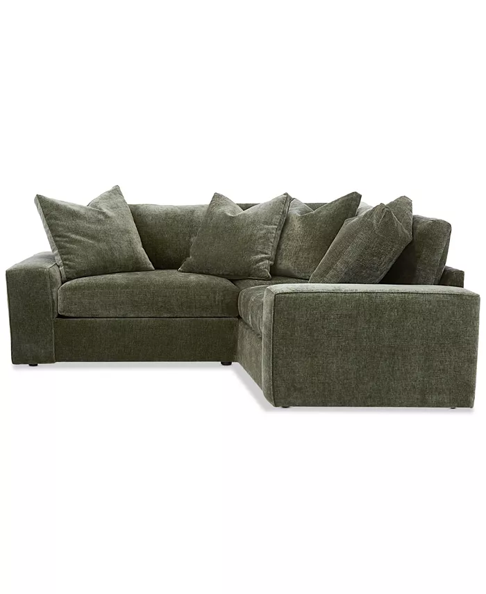 Furniture Michola 2-Pc. Fabric L-Shape Sectional Sofa