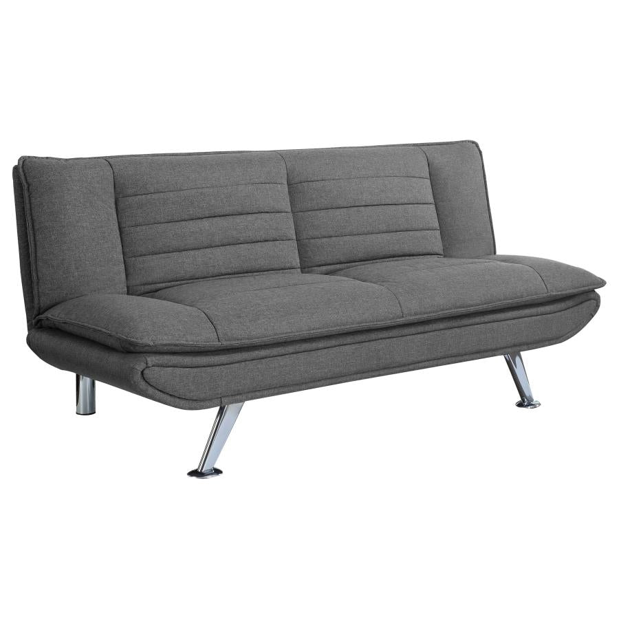 Julian Upholstered Sofa Bed with Pillow-top Seating Grey - 503966