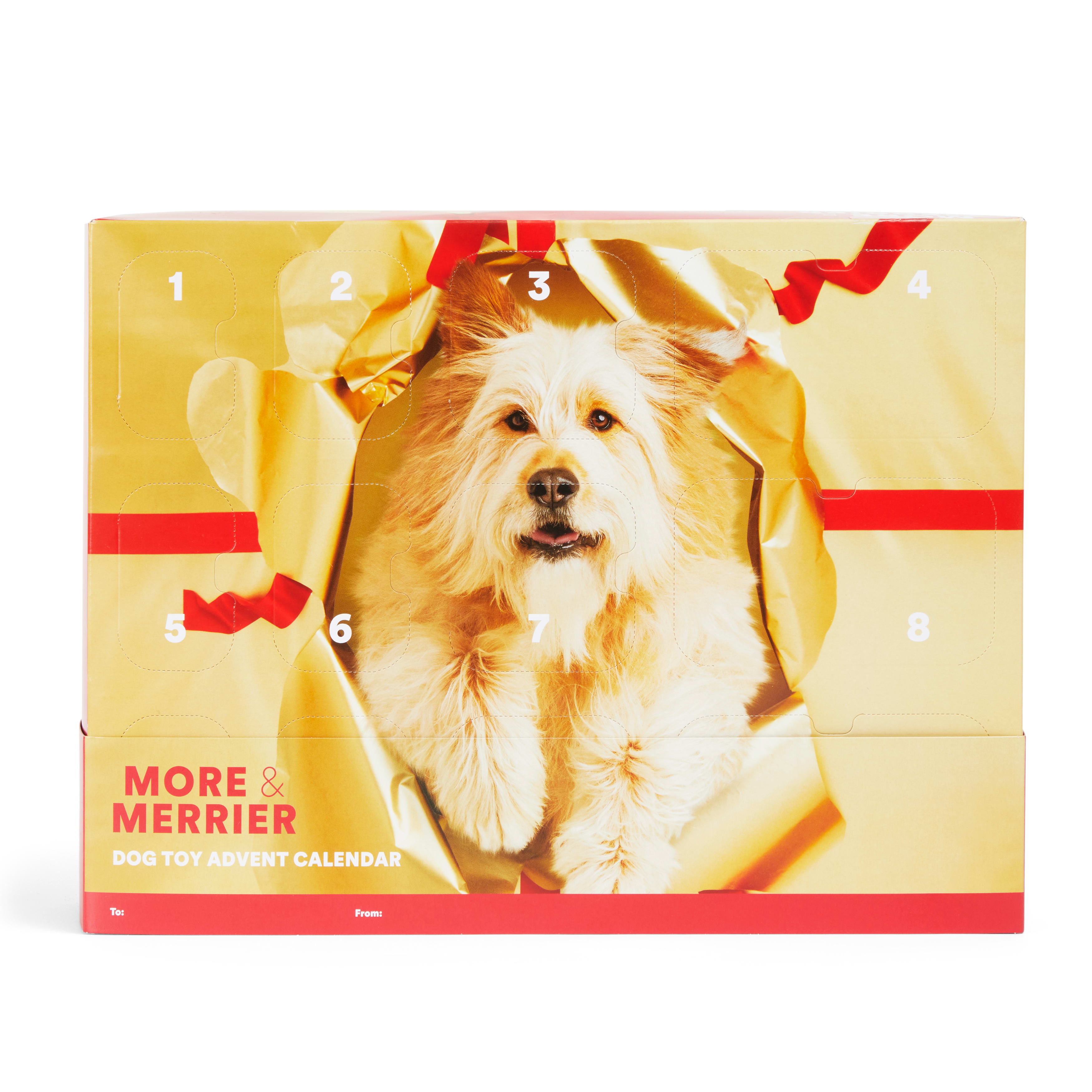 More and Merrier Big Advent Calendar Dog Toy