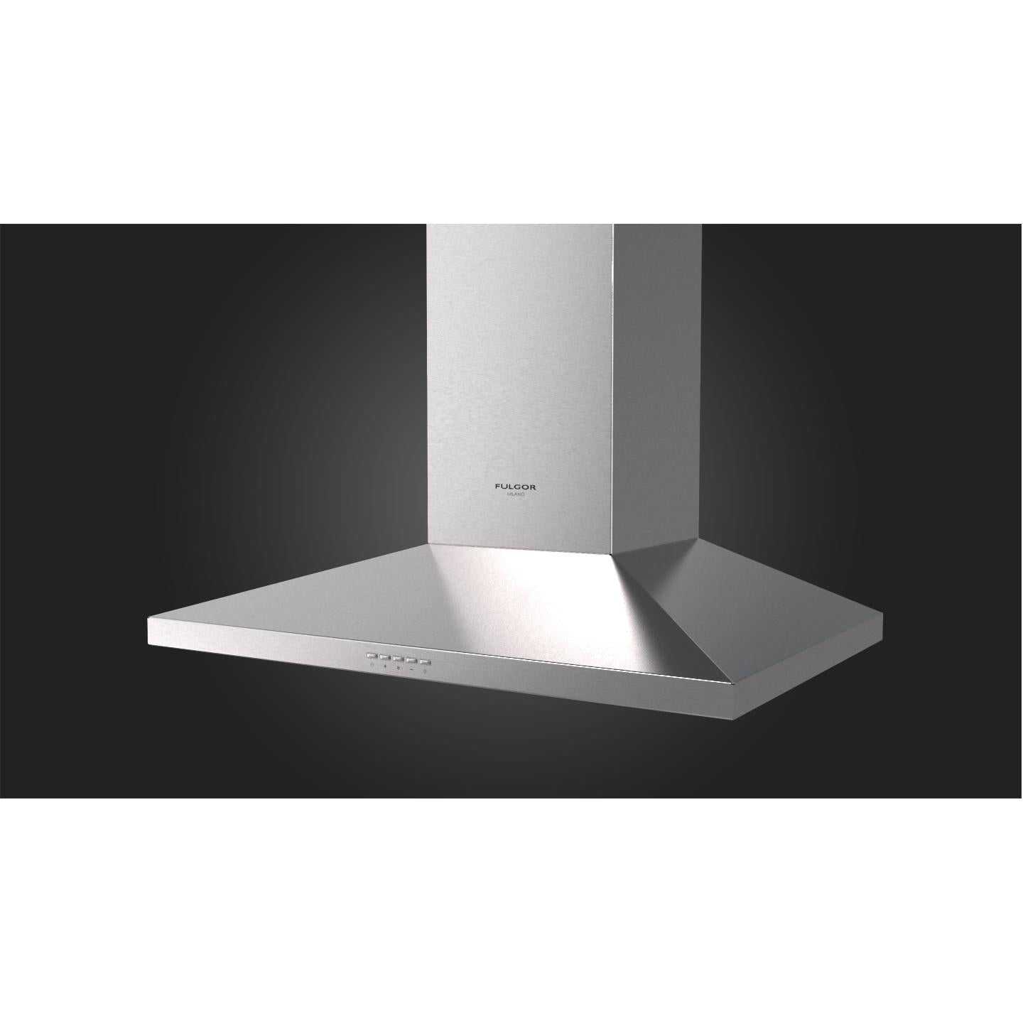 Fulgor Milano 30-inch Distinto Series Wall Mount Range Hood F4CW30S1