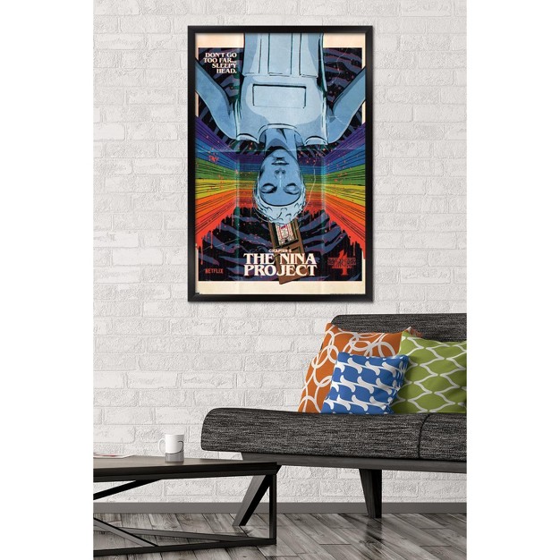 Trends International Netflix Stranger Things Season 4 The Nina Project Framed Wall Poster Prints