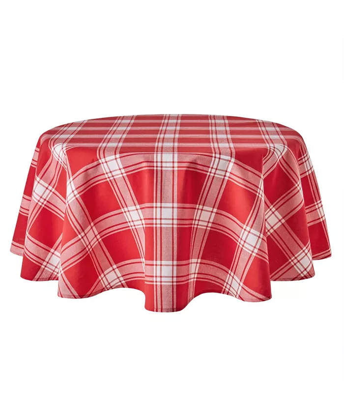 Town and Country Living Buffalo Check Tablecloth Single Pack 70 Round