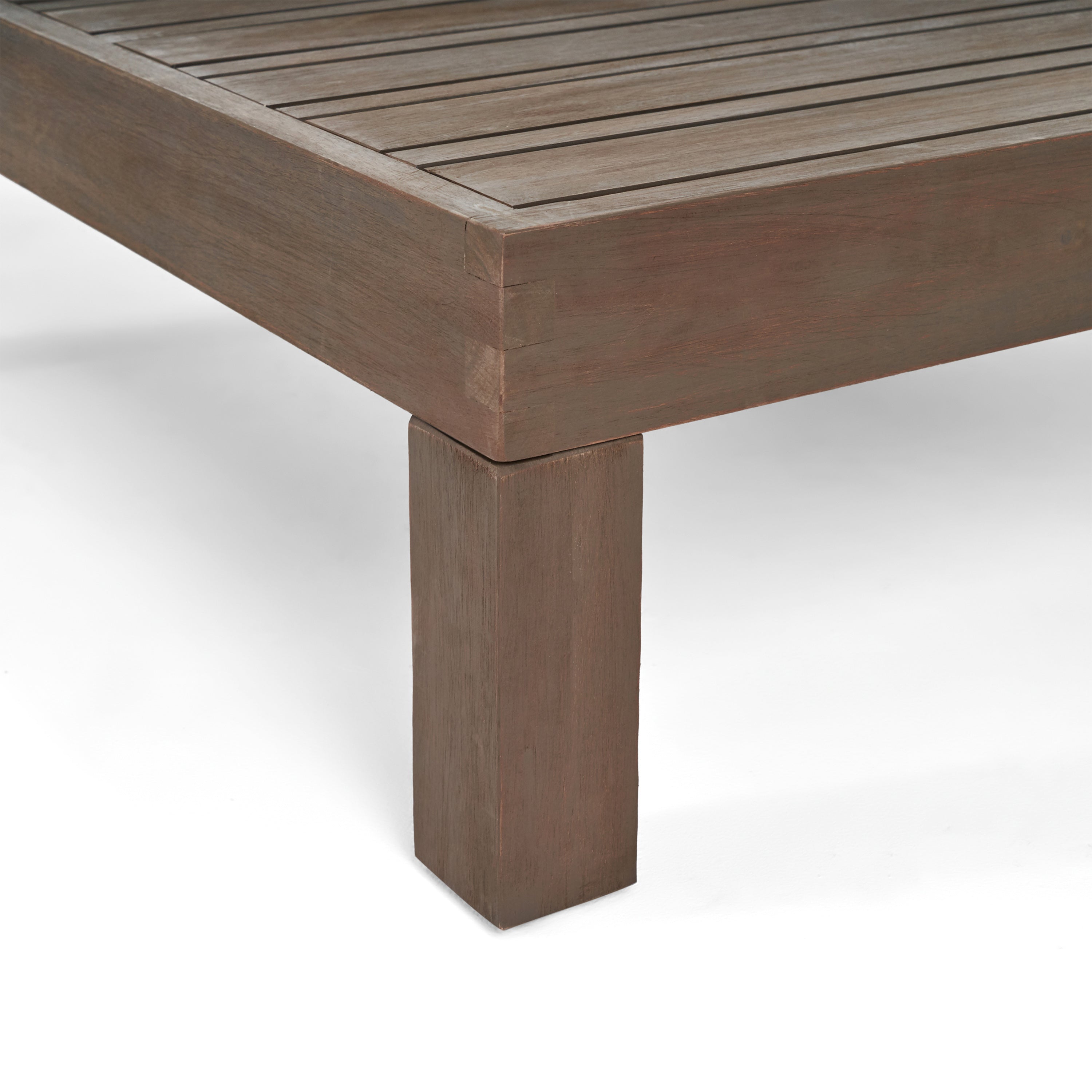 Cascada Outdoor Acacia Wood Coffee Table