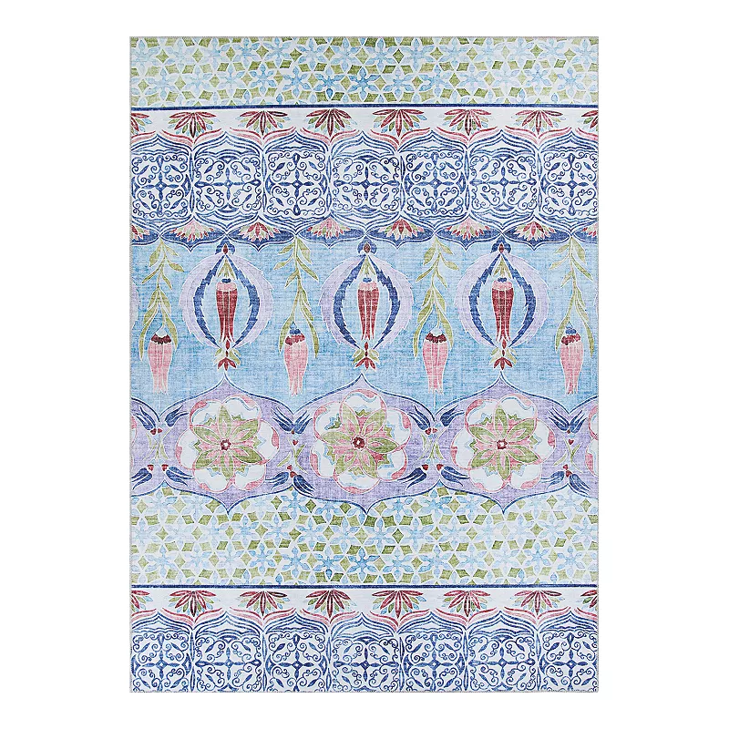 Couristan Caledonia Tangiers Aquamarine Area Rug