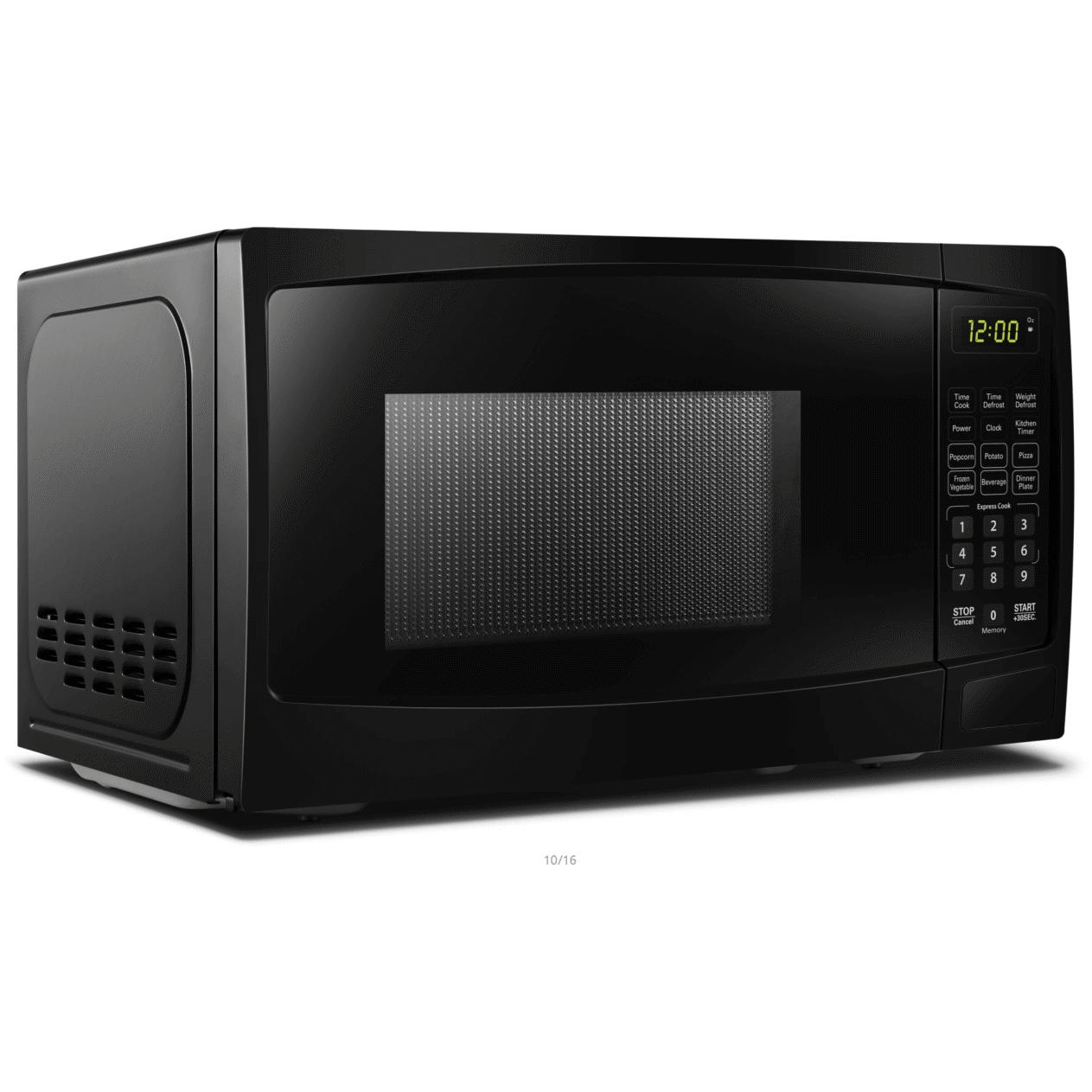 Danby 17-inch, 0.7 cu.ft. Countertop Microwave Oven with Auto Defrost DBMW0720BBB