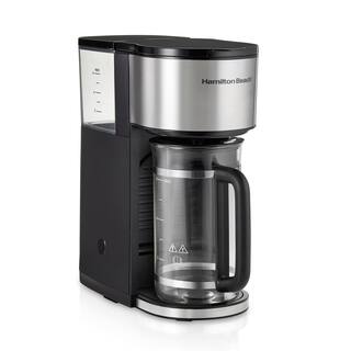 Hamilton Beach Home Barista 6-Cup Black 7-in-1 Coffee Maker 46251