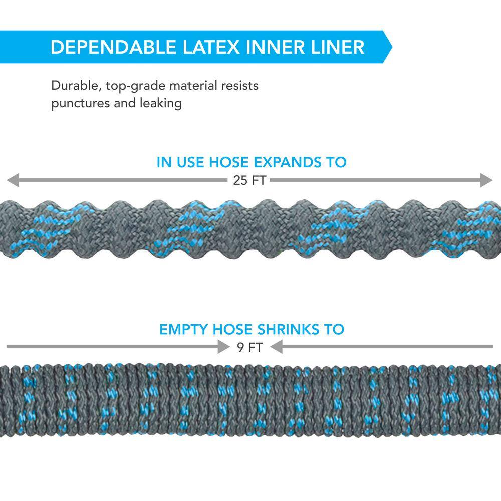 Hydrotech 58 in. Dia x 25 ft. Burst Proof Expandable Garden Water Hose 8988C4