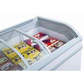 Cooler Depot 56 in. W 11.15 cu.ft. Commercial Manual Defrost Chest Freezer in White DXXWD-500Y