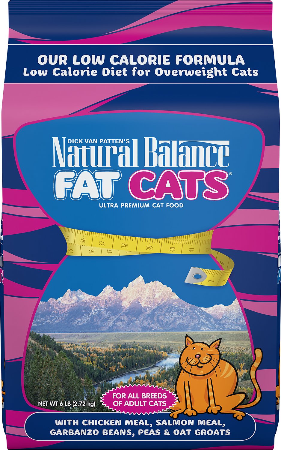 Natural Balance Fat Cats With Chicken Meal， Salmon Meal， Garbanzo Bean