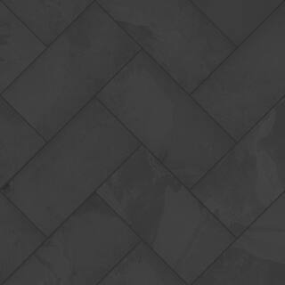 Florida Tile Home Collection Galactic Slate Black 12 in. x 24 in. Matte Porcelain Floor and Wall Tile (435.84 sq. ft.  pallet) CHDEGLX1012X24P