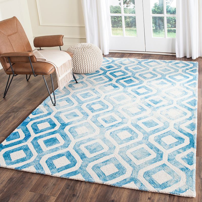 Safavieh Arlo Lattice Dip-Dyed Wool Rug