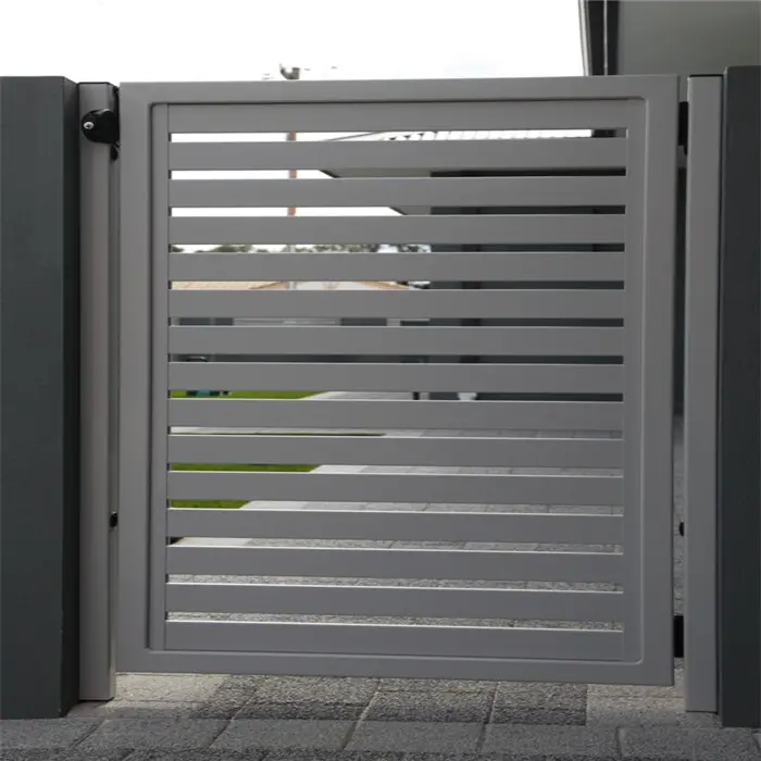 Factory Supply Decorative Modern Aluminum Fence And Gate