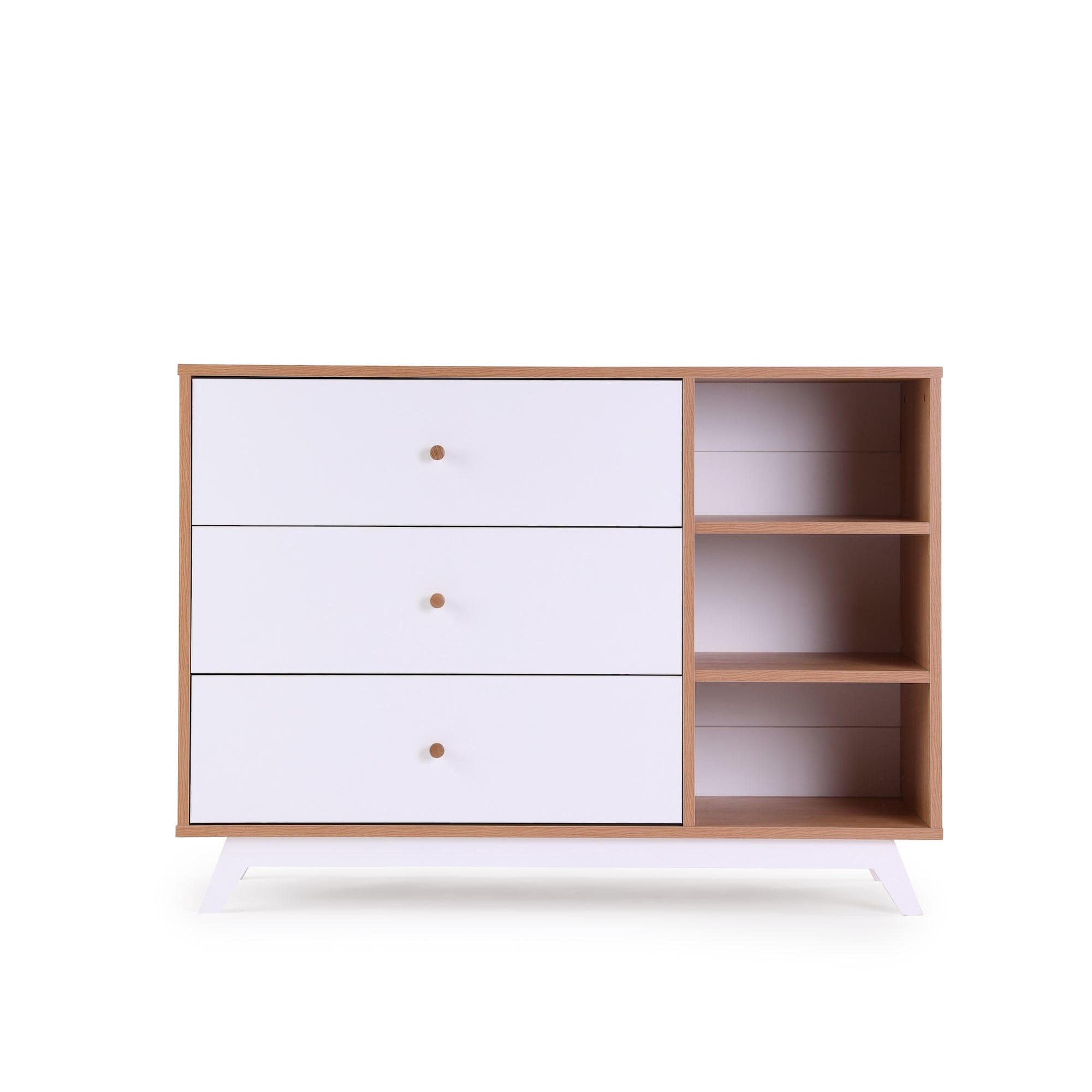 Dadada Central Park 3-Drawer / Two Shelves Dresser