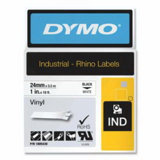 Rhino Dymo 1805430 Industrial Rhino Vinyl Label Ca...