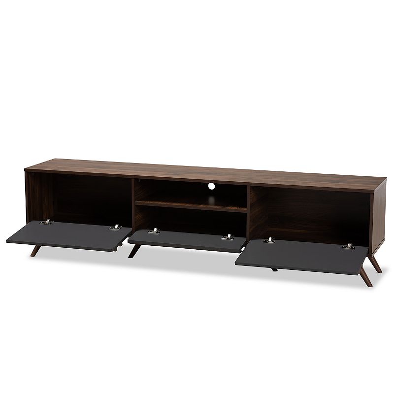 Baxton Studio Naoki Flip Down TV Stand