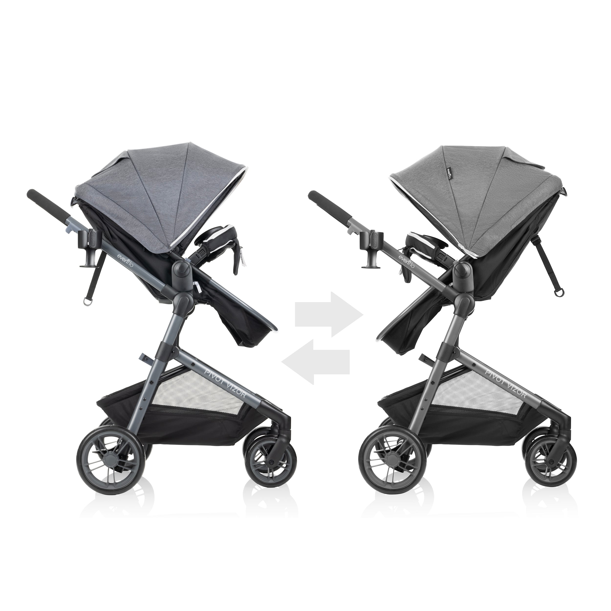 Pivot Vizor Travel System with LiteMax Infant Car Seat