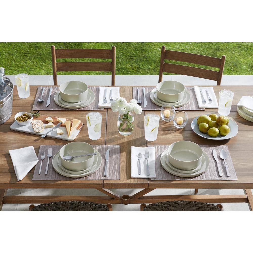 Home Decorators Collection Trenblay Melamine Salad Plates in Natural Beige (Set of 6) TPL1085MPSFD