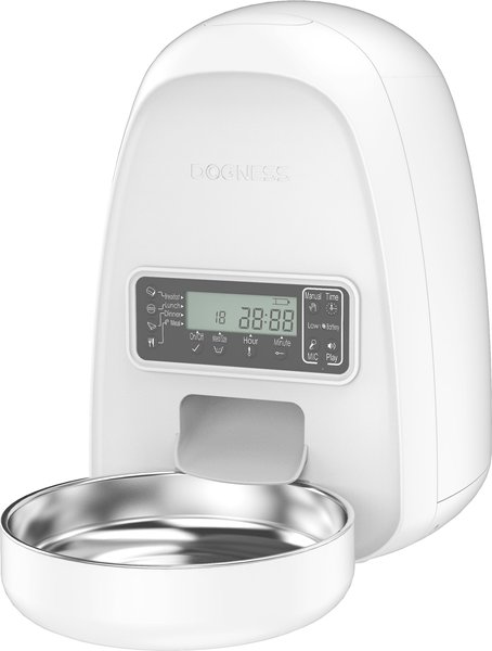 DOGNESS Mini Programmable Automatic Dog and Cat Feeder