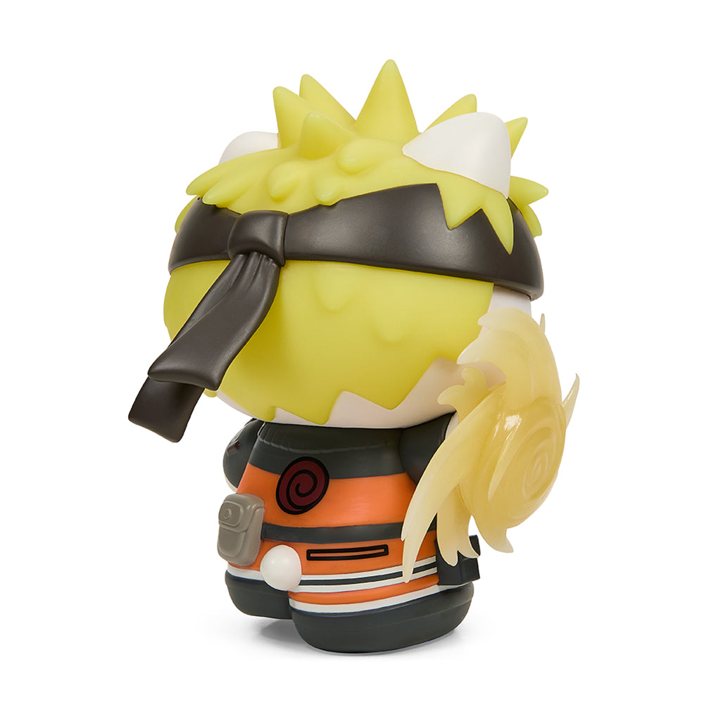 Naruto X Hello Kitty® 8” Vinyl Figure – Naruto Charge (GID Kidrobot.com Exclusive Edition)