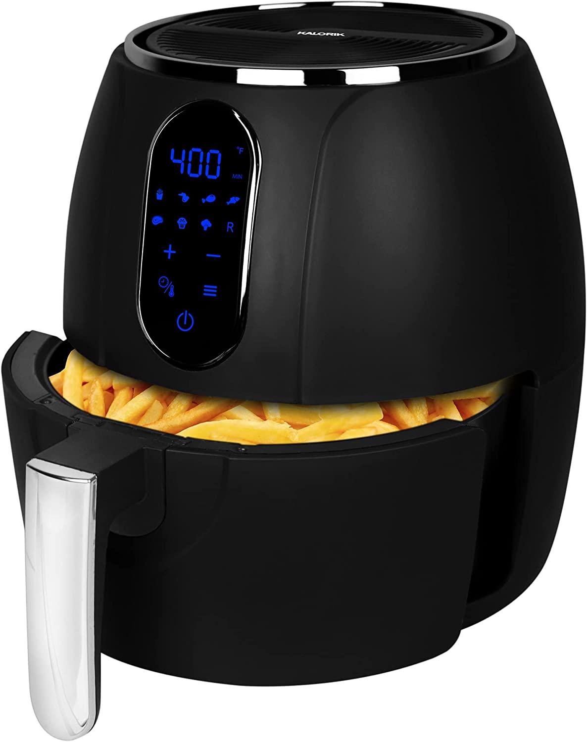 Kalorik 3.2 Quart Digital Air Fryer， Black 3.2-Quart Black Air Fryer