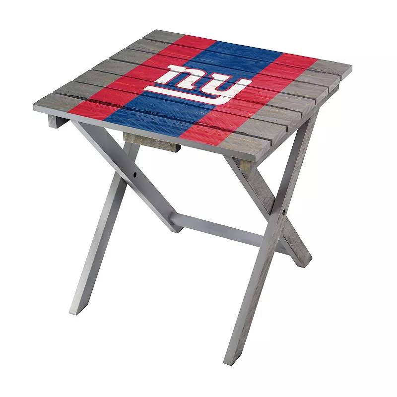 New York Giants Folding Adirondack Table