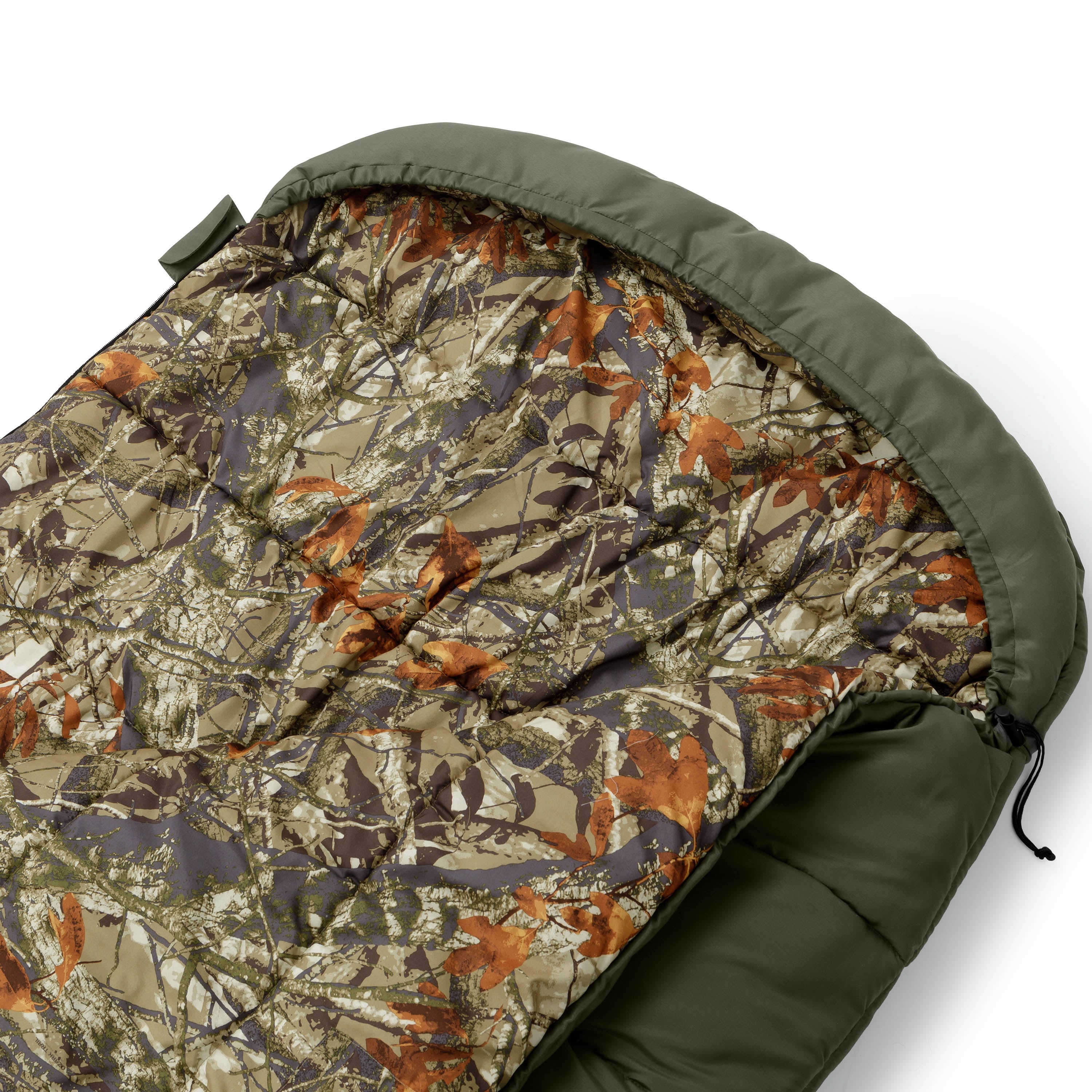 Ozark Trail North Fork 30F Flannel Hooded Sleeping Bag