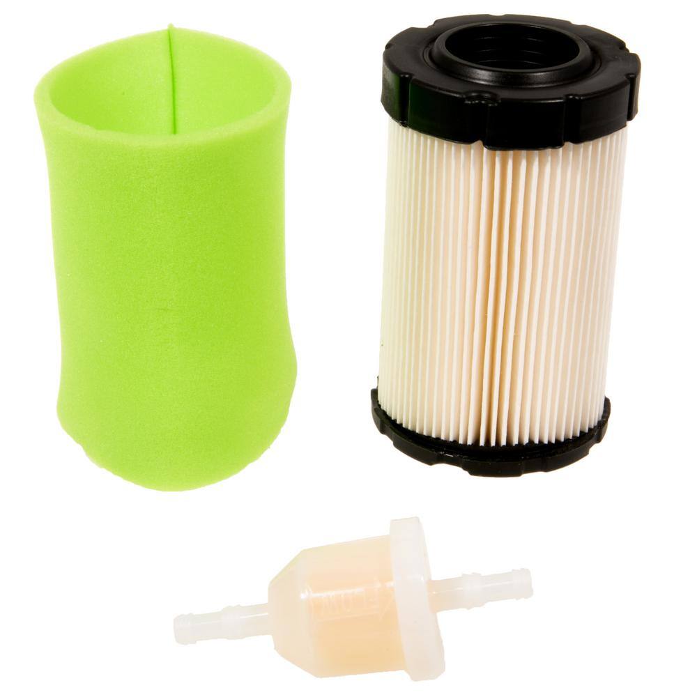 Troy-Bilt Air Filter and Fuel Filter Kit for Riding and Zero Turn Lawn Mowers with Briggs and Stratton Intek Engines 490-950-Y058