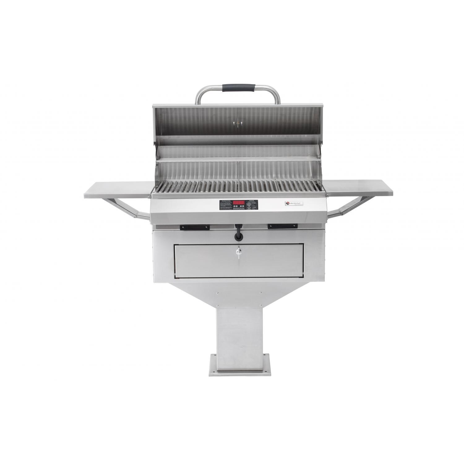 Electri-Chef Emerald 24-Inch Pedestal-Base 3520 Watt Electric Grill