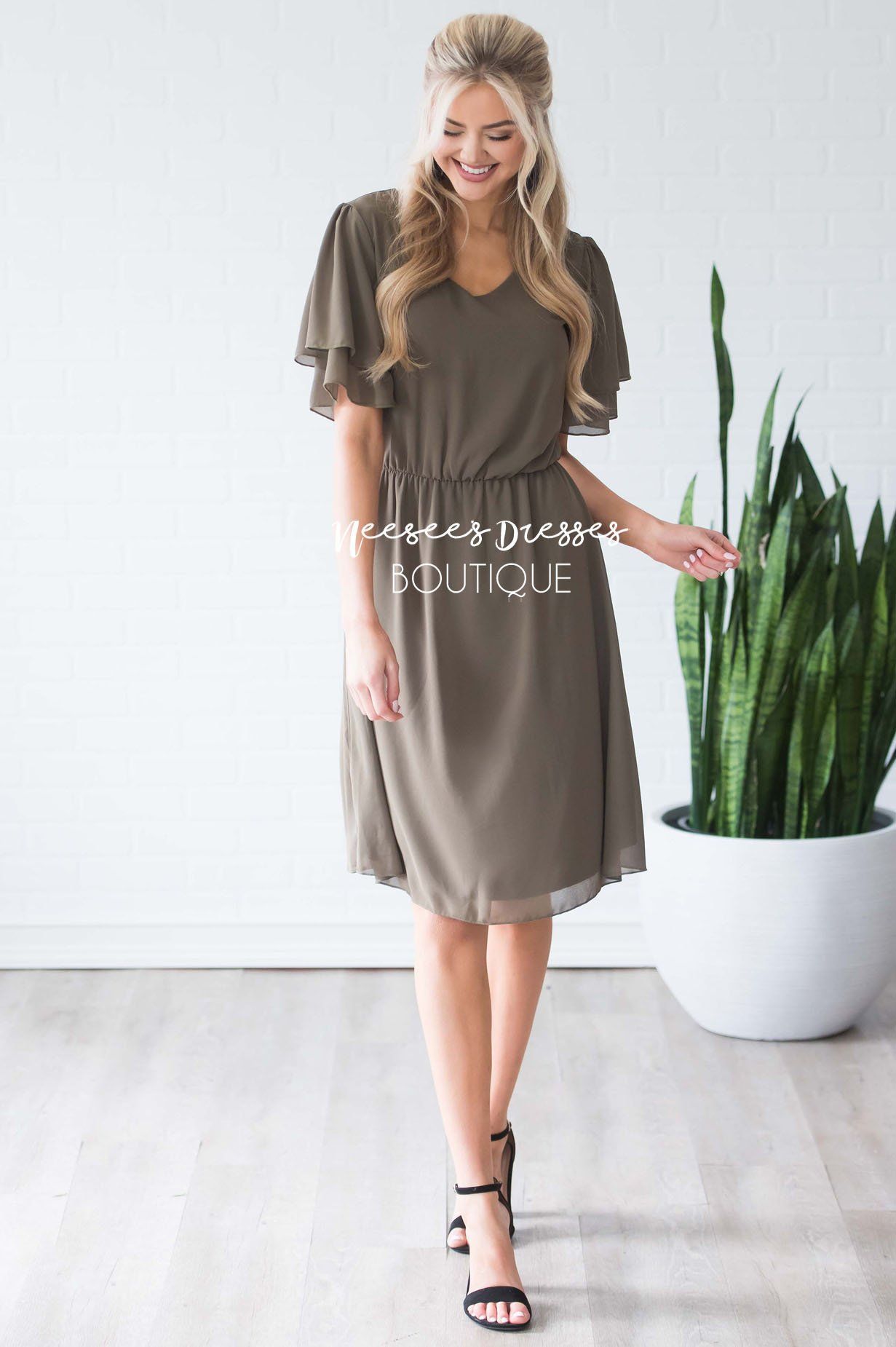 The Claire Chiffon Dress