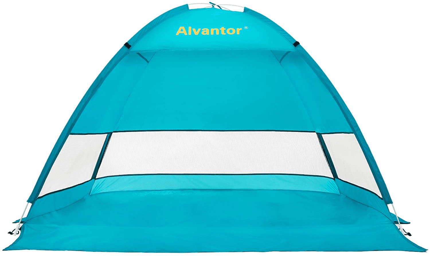 Alvantor Beach Tent Coolhut Plus Beach Umbrella Outdoor Sun Shelter Cabana Automatic Instant Pop-Up UPF 50+ Sun Shade Portable Camping Canopy Easy Set Up Light Weight Windproof