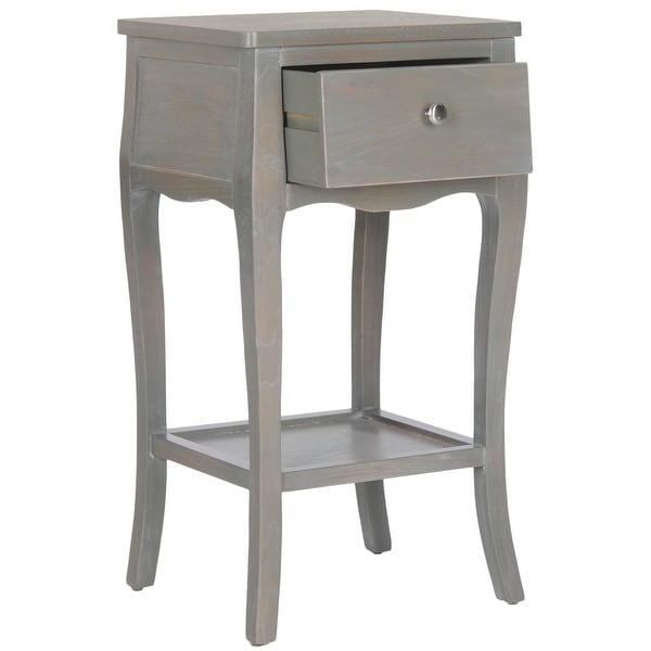 SAFAVIEH Thelma Ash Grey End Table - 16.1