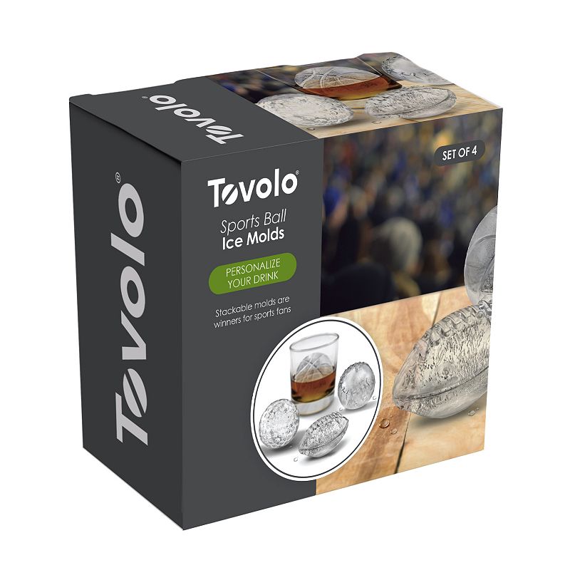 Tovolo Ultimate Sports Ice Molds 4-piece Set