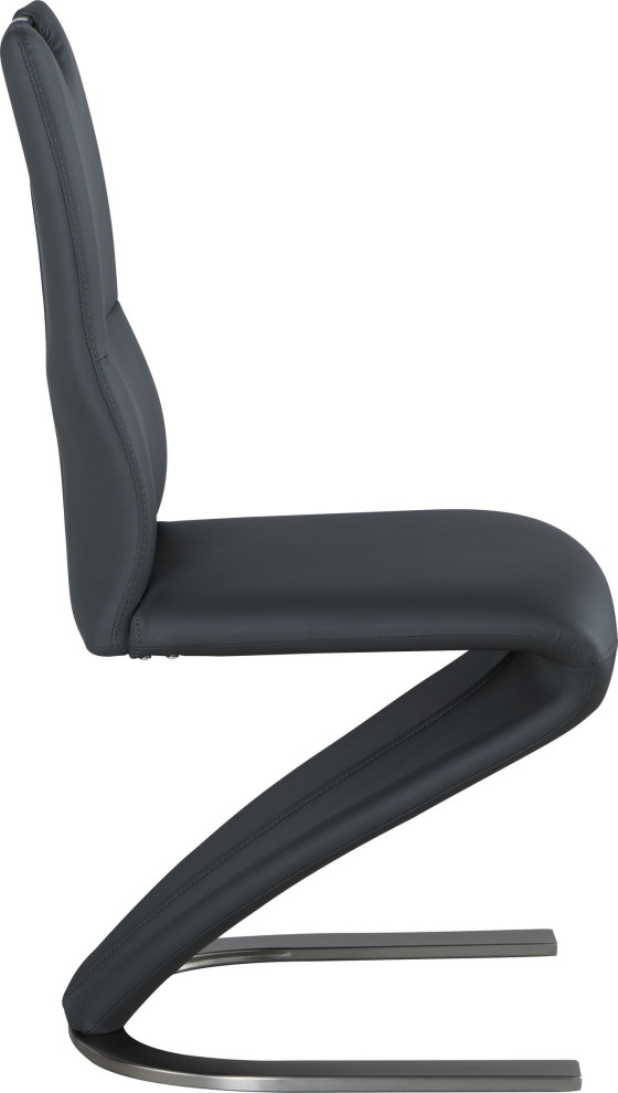 Contemporary Handle Back Side Chair (Set of 2)   Contemporary   Dining Chairs   by HedgeApple  Houzz